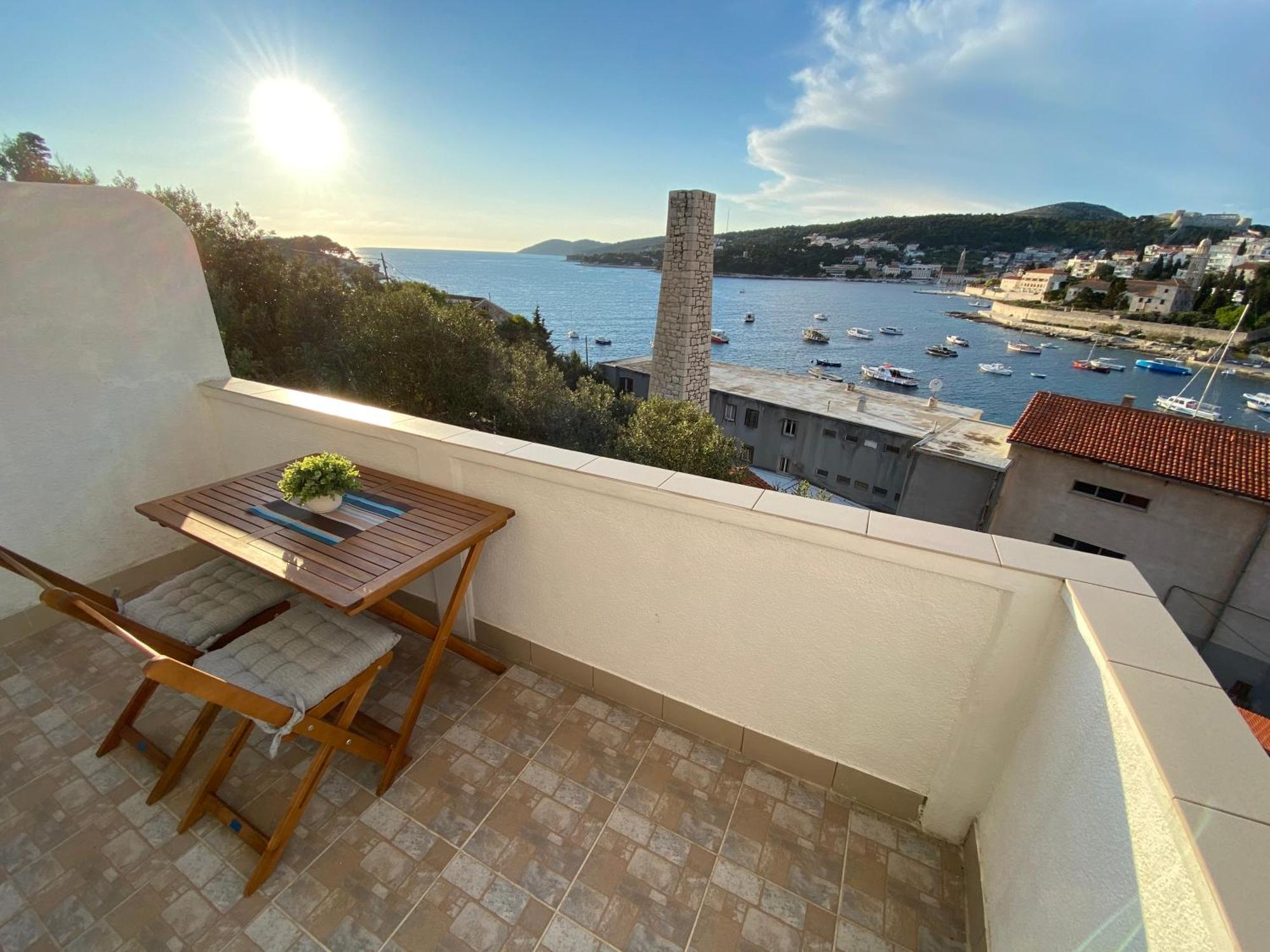 Sunset House With Seaview Apartment Hvar Town Exterior foto